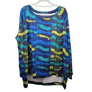 Reebok Play Women's Multicolor Athletic Top Size 18/20